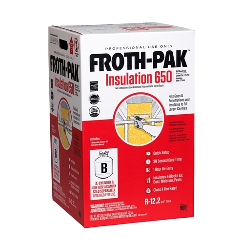 DuPont 12031877 Froth-Pak Series Foam Insulation Kit, 118.8 lb