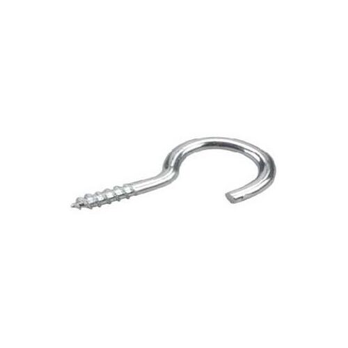 Cornice Hook, 32 mm L, Metal, Zinc - pack of 50