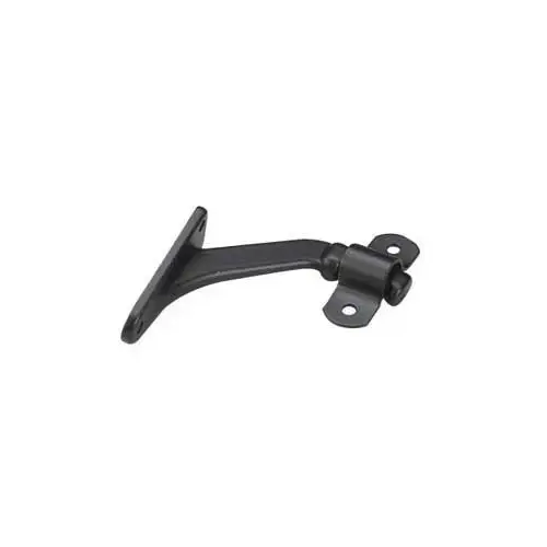 Heavy-Duty Handrail Bracket, Zinc Black