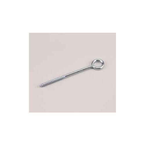 Onward 2155XB Eye Bolt with Lag Thread, 3/8 in Dia Eye, 230 lb Working Load, Steel, Zinc