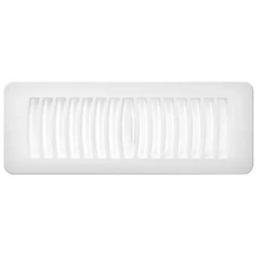 TOP FLAT REGISTER WHITE 4X10IN - pack of 24