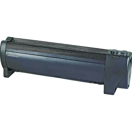 PowerZone DL12C Baseboard Heater, 12.5 A, 120 V, 750/1500 W, 5118.2 Btu Heating, 2-Heating Stage, Black