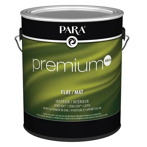 Premium Zero 9010 Interior Paint, Flat, Pastel Base