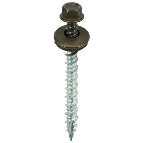 Acorn SW-MW2BS250 Screw, #9 Thread, High-Low, Twin Lead Thread, Hex Drive, Self-Tapping, Type 17 Point