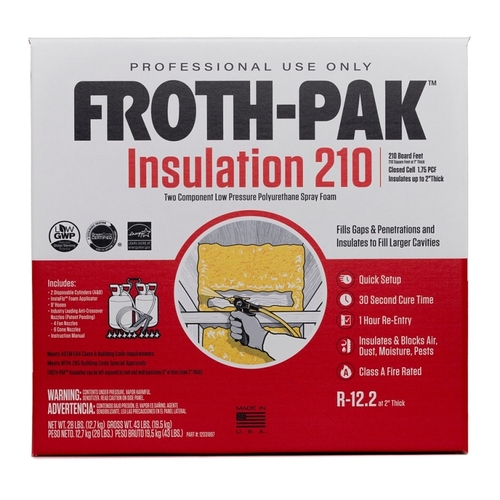 Froth-Pak Foam Sealant Kit, 30 s Functional Cure, 240 deg F