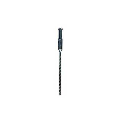 Task Tools T75035 Rotary Hammer Drill Bit, 1/2 in Dia, 6 in OAL, 2-Flute, SDS Plus Shank