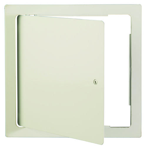 DSC-214M Series Access Door, 8 in W, Steel, Gray, Polished Satin