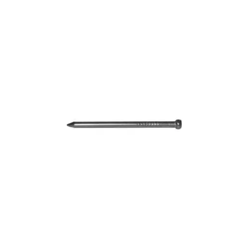 Finish Nail, 1-1/4 in L, Steel, Bright, Brad Head, Smooth Shank - pack of 680