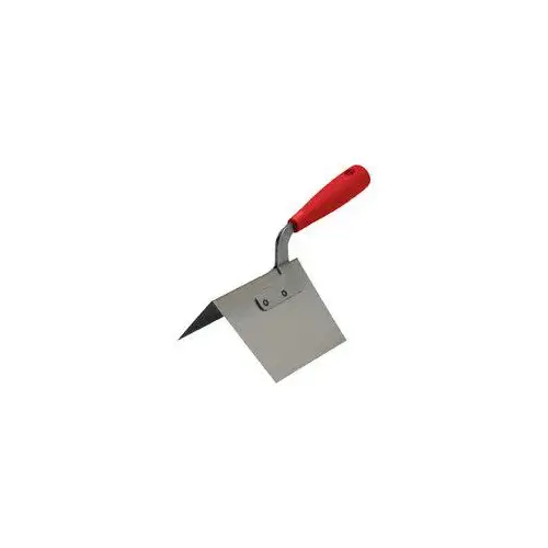 Corner Trowel, Stainless Steel Blade, Comfort Grip Handle