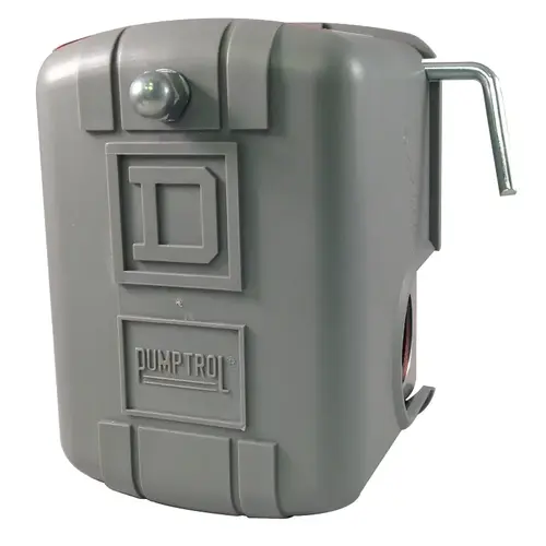 Water Pump Pressure Switch, 1-Phase, 115 to 230 V, DP, 20 to 40 psi Working, NEMA 1 Enclosure