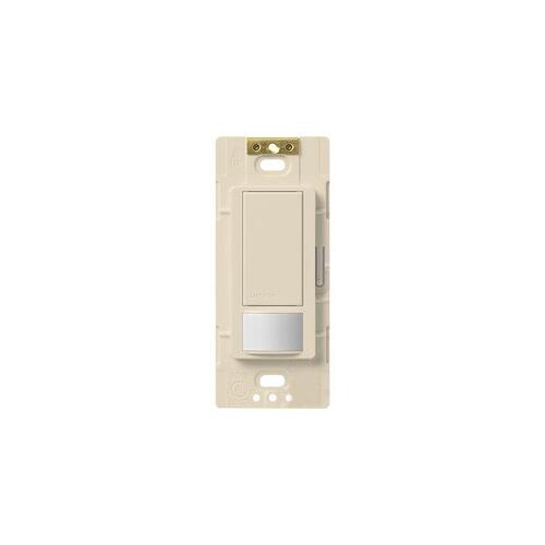 Maestro Sensor Switch, 5 A, 120 V, 1 -Pole, Motion Sensor, 180 deg Sensing, 30 ft Sensing Light Almond