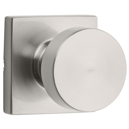 Passage Door Knob, Zinc, Satin Nickel