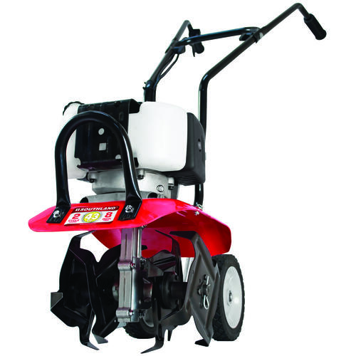 Southland SVC43 Powered Cultivator, Unleaded Gas, 43 cc Engine Displacement, 2-Cycle Engine, 5 in Max Tilling D