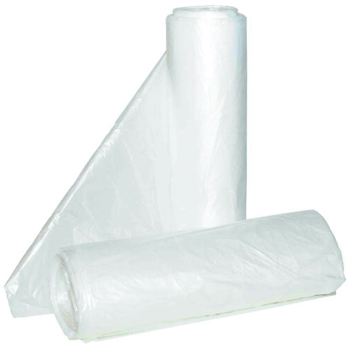 ALUF PLASTICS HCR-404816C Hi-Lene Anti-Microbial Coreless Can Liner, 45 gal Capacity, HDPE, Clear - pack of 250