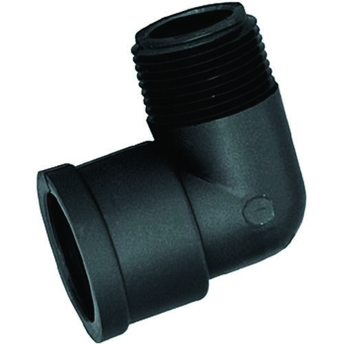 SE100P Street Pipe Elbow, 1 in, MPT x FPT, 90 deg Angle, Polypropylene