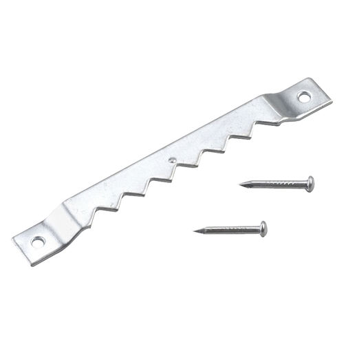 Self-Leveling Hanger, 20 lb, Metal, Zinc, Screw Mounting - pack of 6