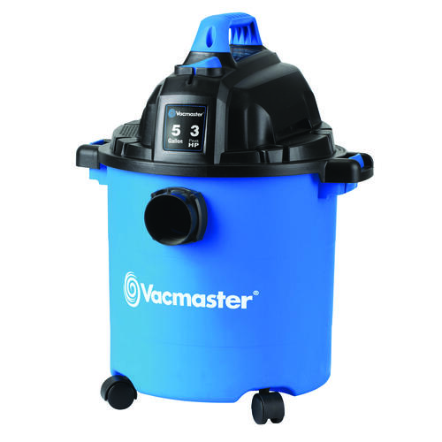 Wet and Dry Vacuum Cleaner, 5 gal Vacuum, Foam Sleeve Filter