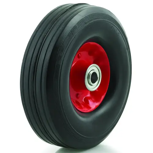 Hub Wheel, Medium-Duty, Rubber