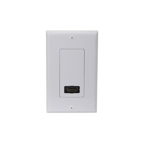 VOXX DH200E CDH200F Wallplate, 1 -Gang, White