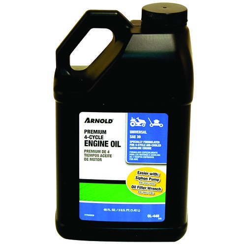 Arnold 490-000-M034-XCP6 Engine Oil, Liquid, Mild Hydrocarbon, 48 oz Bottle - pack of 6