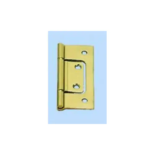 Bi-Fold Hinge, Steel, Brass, Fixed Pin