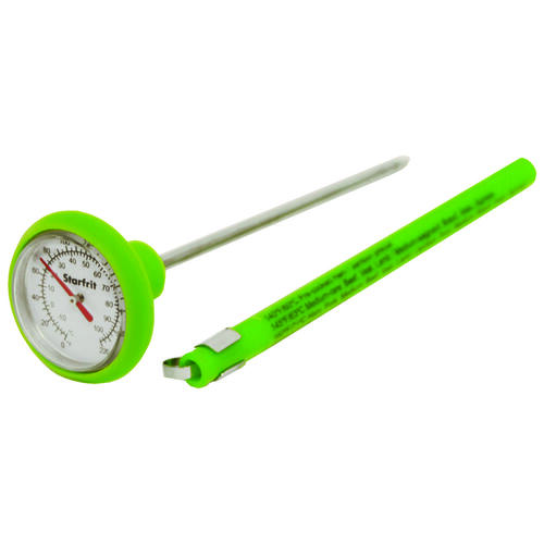 Thermometer, 0 to 220 deg F, Green