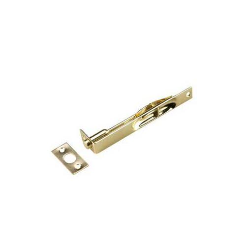 Flush Bolt, 3/4 in Bolt Head, Metal, Brushed Nickel