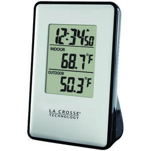 La Crosse Technology 308-1409BT-CBP Wireless Temperature Station,Black