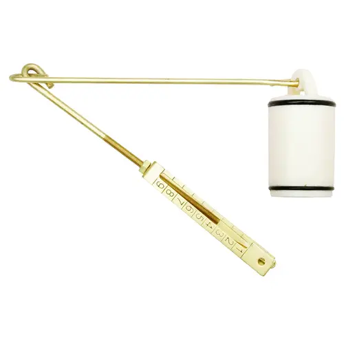 Linkage Assembly, Brass, White, For: Trip-Lever 6 in Eye Wire, #10 to #32 Eye Bolts