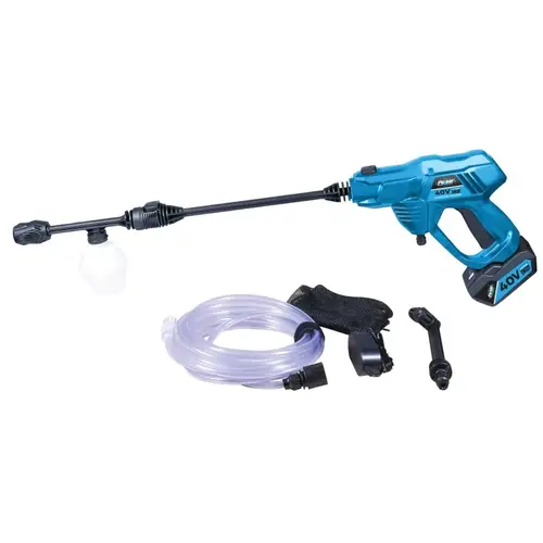 PULSAR PWB40L1 Pressure Washer Kit, 40 V Battery, Lithium-Ion Battery