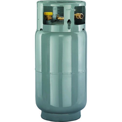 Propane Gas Cylinder, 33.5 lb Tank, Steel