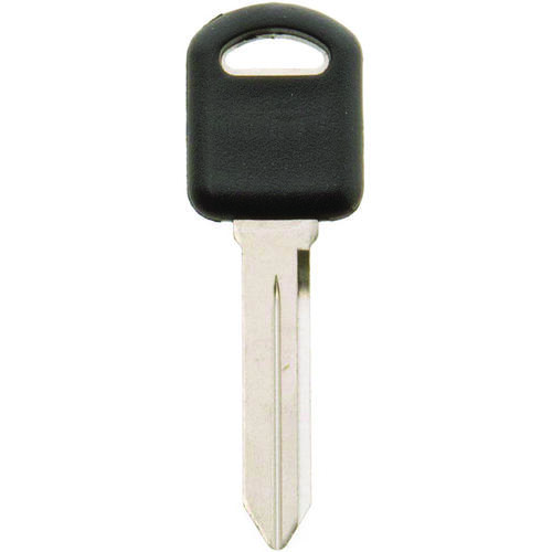 Key Blank, Brass/Plastic, Nickel, For: Honda Vehicle Locks