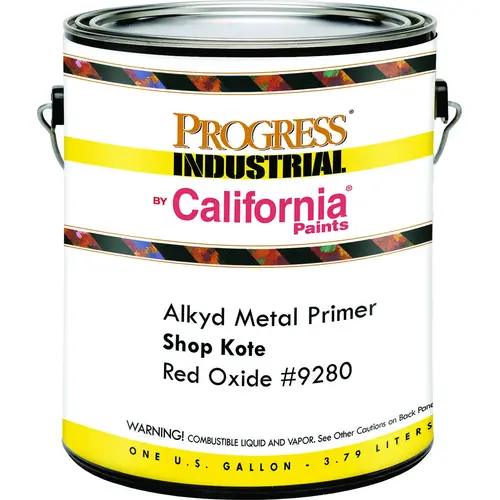 FixALL F92871-1 Shop Coat Primer, Red Oxide, 1 gal