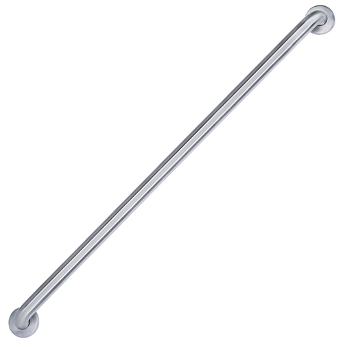 Boston Harbor SG01-01&0148 Safety Grab Bar, 48 in L Bar, Stainless Steel, Wall Mounted Mounting