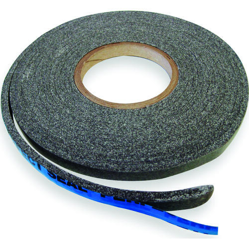 Expanding Sealant Tape, 1 in W, 13.1 ft L, Polyurethane, Gray