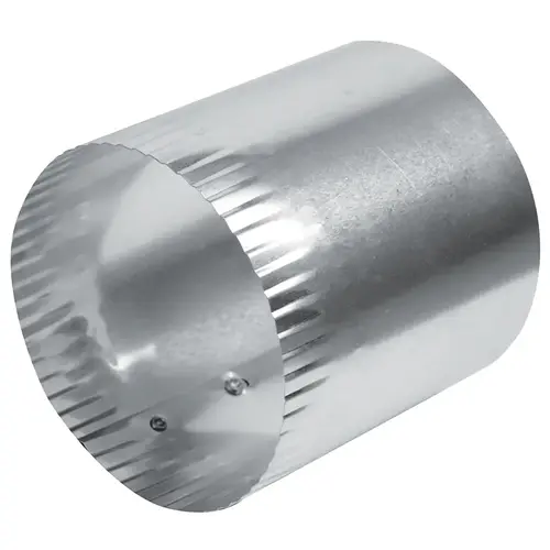 Dundas Jafine FDC4XZW Duct Connector, 4 in Union, Aluminum Silver
