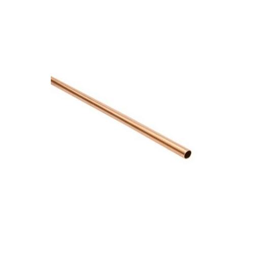 Copper Tubing, 3 ft L, Solid, Type M, Coil
