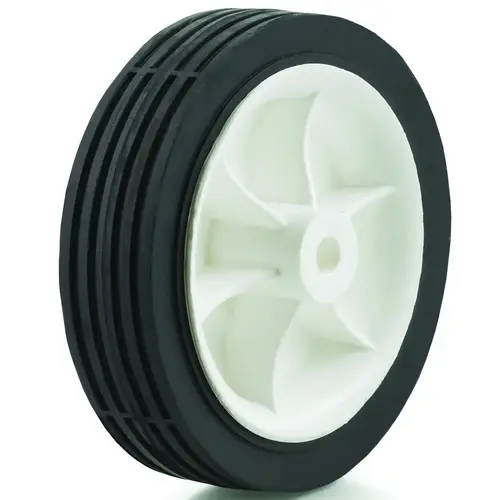 Hub Wheel, Light-Duty, Rubber, For: Lawn Mowers, Garden Carts and Other Portable Equipment's