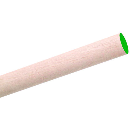 Dowel Rod, 7/16 in Dia, 48 in L, Birchwood