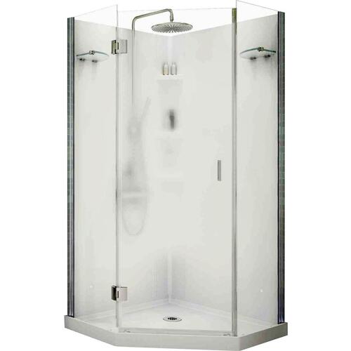 MAAX 105545-000-129103 SHOWER STALL KIT ANGL 36X36IN