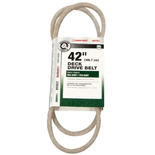 Deck Drive Belt, 42 in L, 42 in Deck