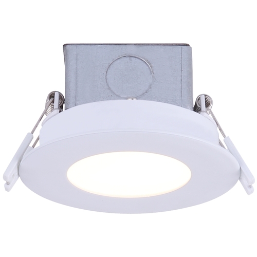 CANARM DL-3-6RR-WH-C Downlight, 120 V, LED Lamp, White