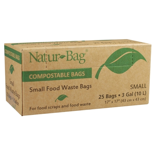 NATUR-TEC NT1075-RTL-00004 Trash Bag, 3 gal Capacity