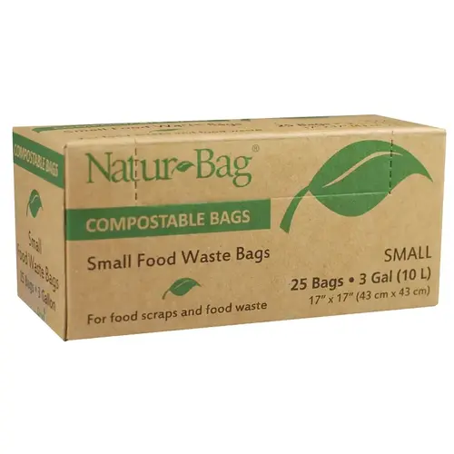 NATUR-TEC NT1075-RTL-00004 Trash Bag, 3 gal Capacity