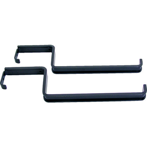 Box Bracket, Aluminum, Black, Epoxy-Coated - pack of 2