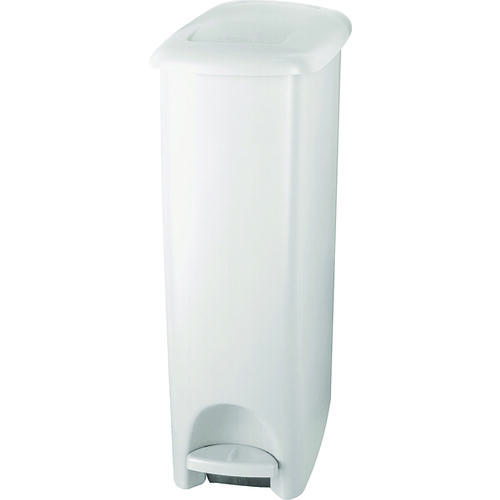 Rubbermaid 1937728 FG284802WHT Waste Basket, 45 qt Capacity, Plastic
