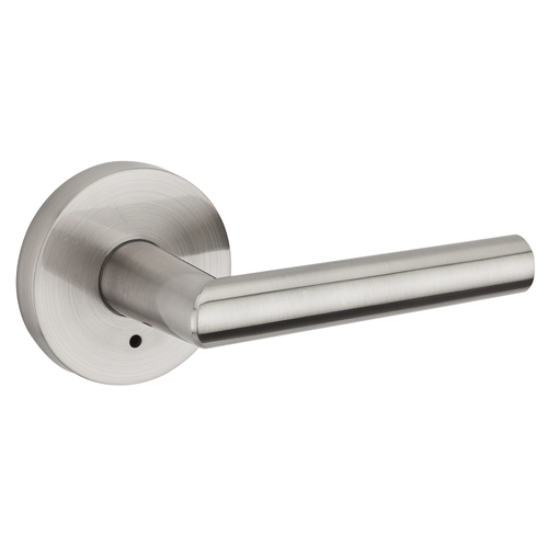 Milan Series Privacy Door Lever, Satin Nickel