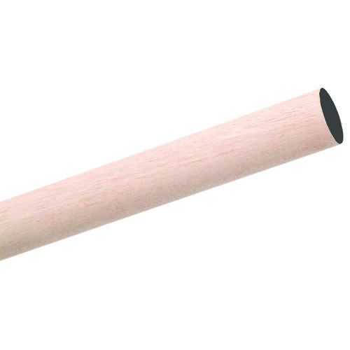 Dowel Rod, 1/8 in Dia, 48 in L, Aspen Wood - pack of 25