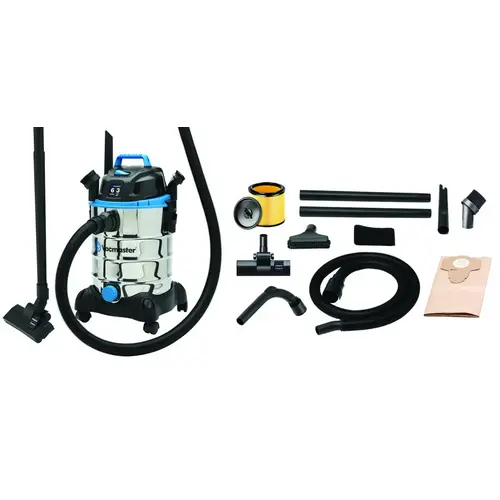 Vacmaster Professional VQ607SFD Wet and Dry Vacuum Cleaner, 6 gal Vacuum, Cartridge Filter