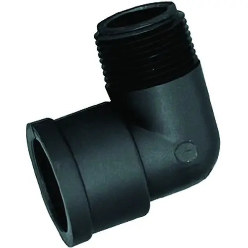 SE200P Street Pipe Elbow, 2 in, MPT x FPT, 90 deg Angle, Polypropylene